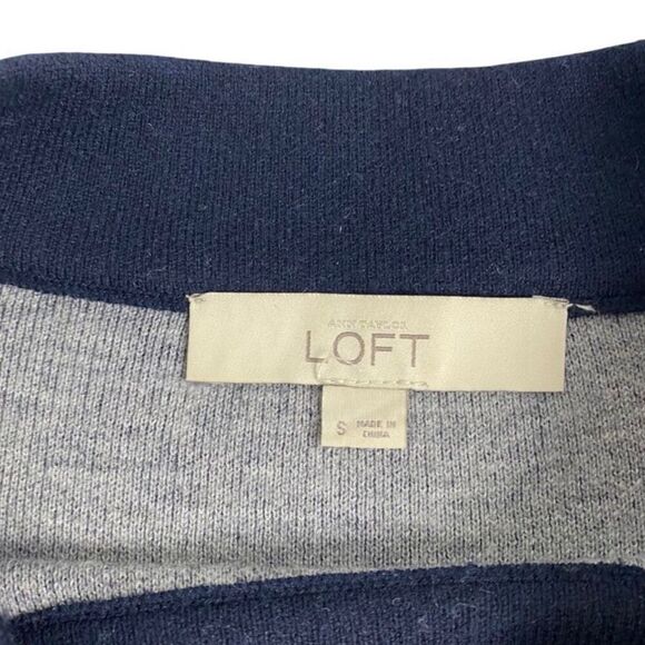 Loft Mock Neck Wool Blend Sweater size Small - Picture 2 of 4